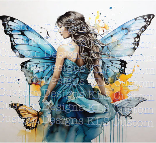 Lady Butterfly 20 Oz Skinny Permanent Vinyl