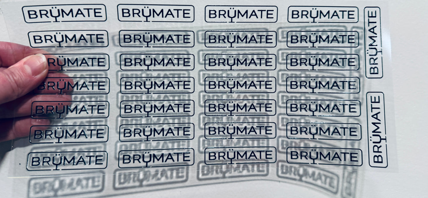 Y9 Br Logo Clip Sheet - Two to Three days lead time.