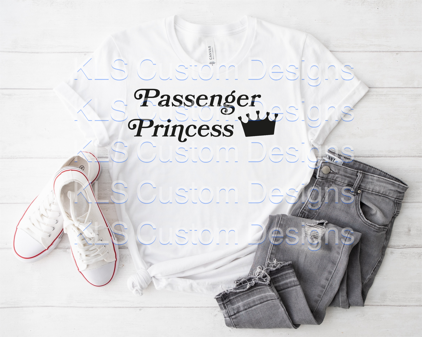 Passenger Princess Crown Ready To Press DTF Print