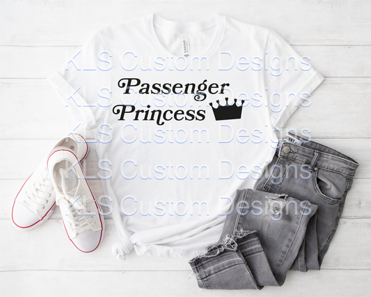 Passenger Princess Crown Ready To Press DTF Print