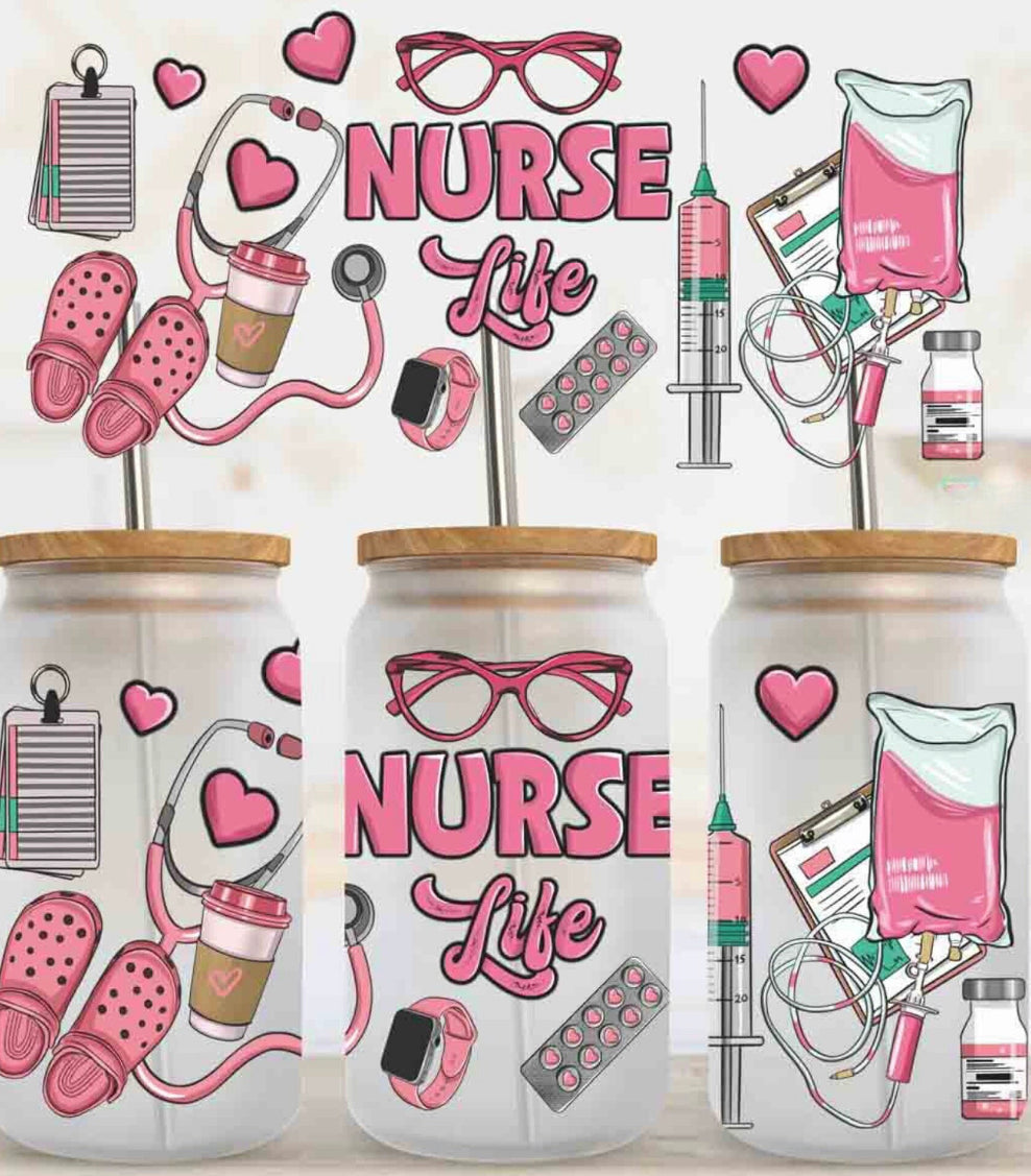 G1 Nurse Life UV DTF Wrap