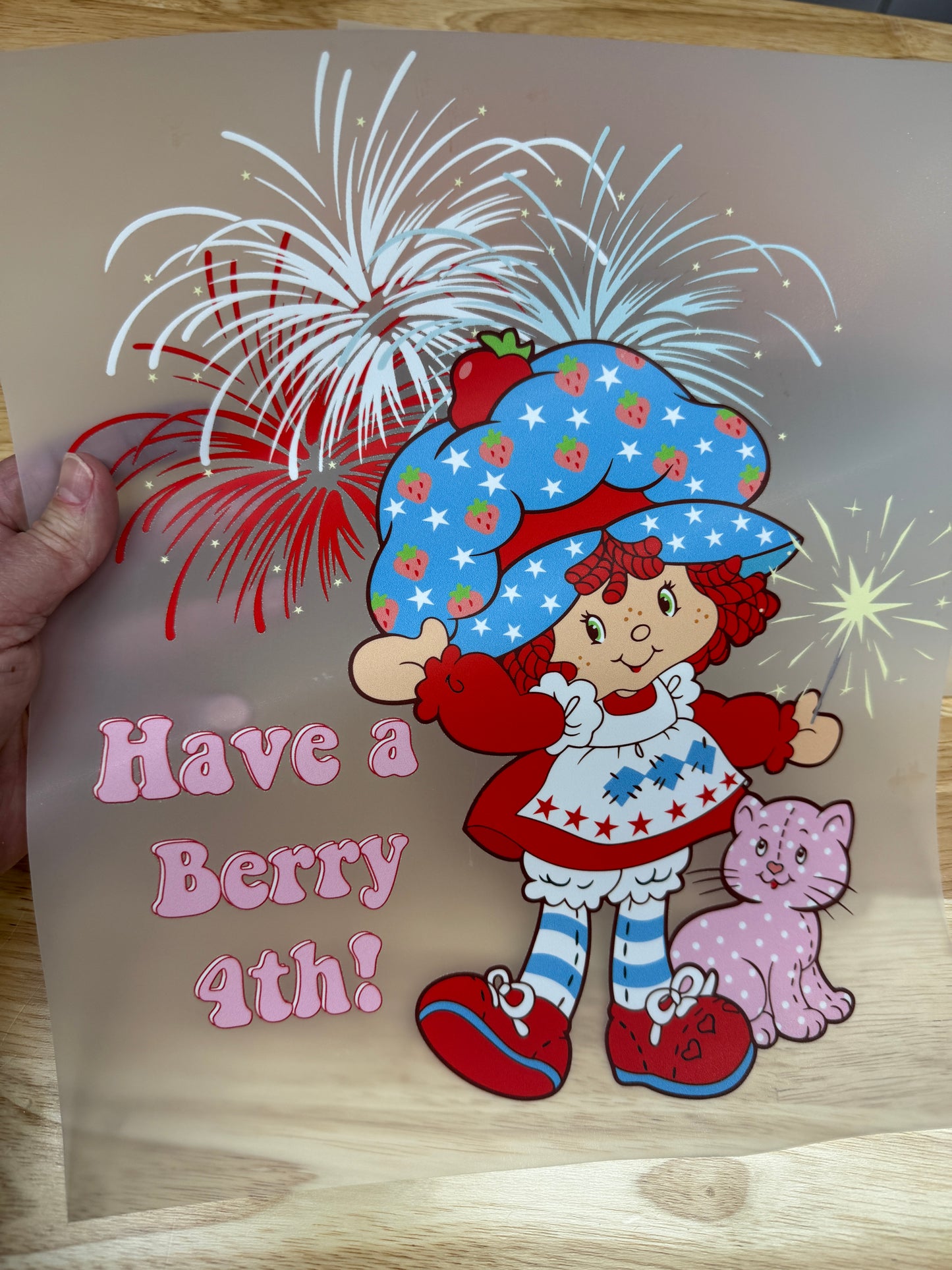 Have A Berry 4th Ready To Press DTF Print