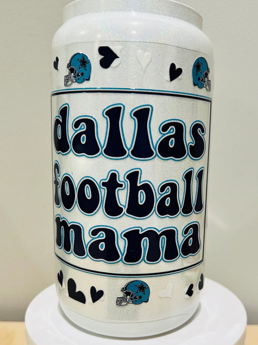 B6 Football Mama UV DTF Wrap