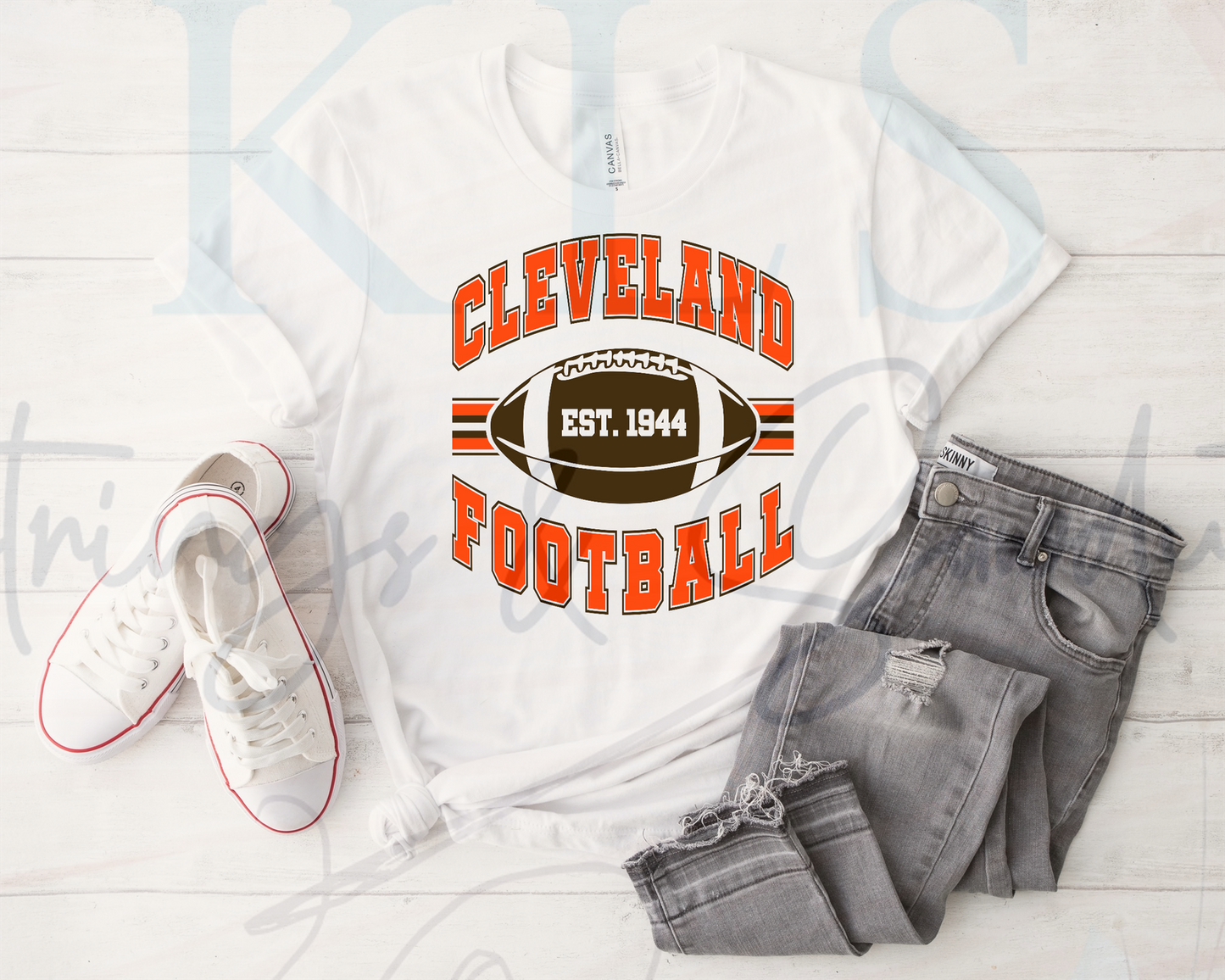 Football Cleveland DTF Ready To Press Print