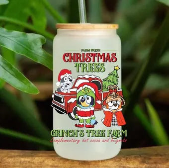 Christmas Tree Farm 4” Tall UV DTF Decal