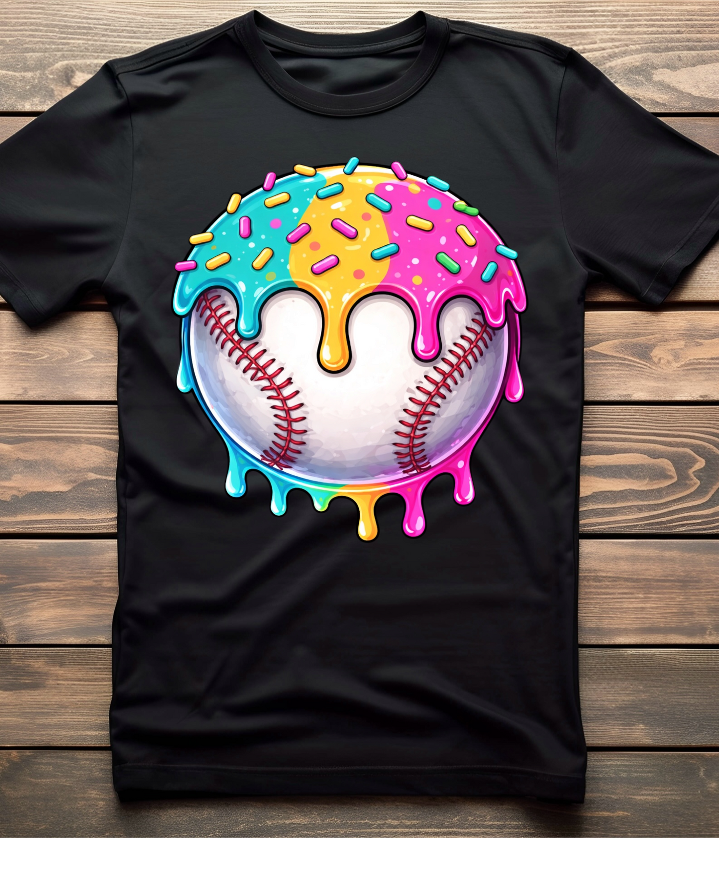 Ice Cream Drip Ready To Press DTF Print