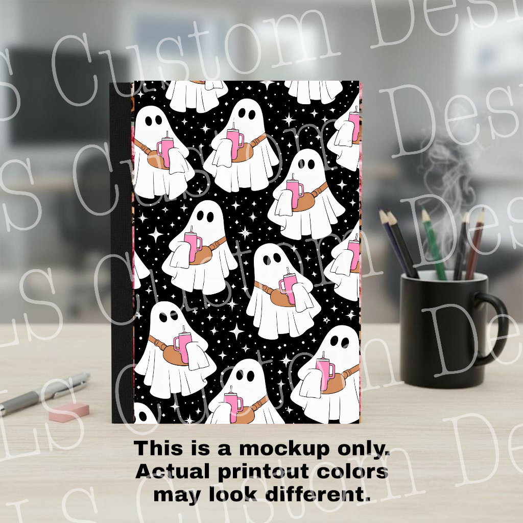 Composition Notebook Cover and Matching Back Permanent Vinyl