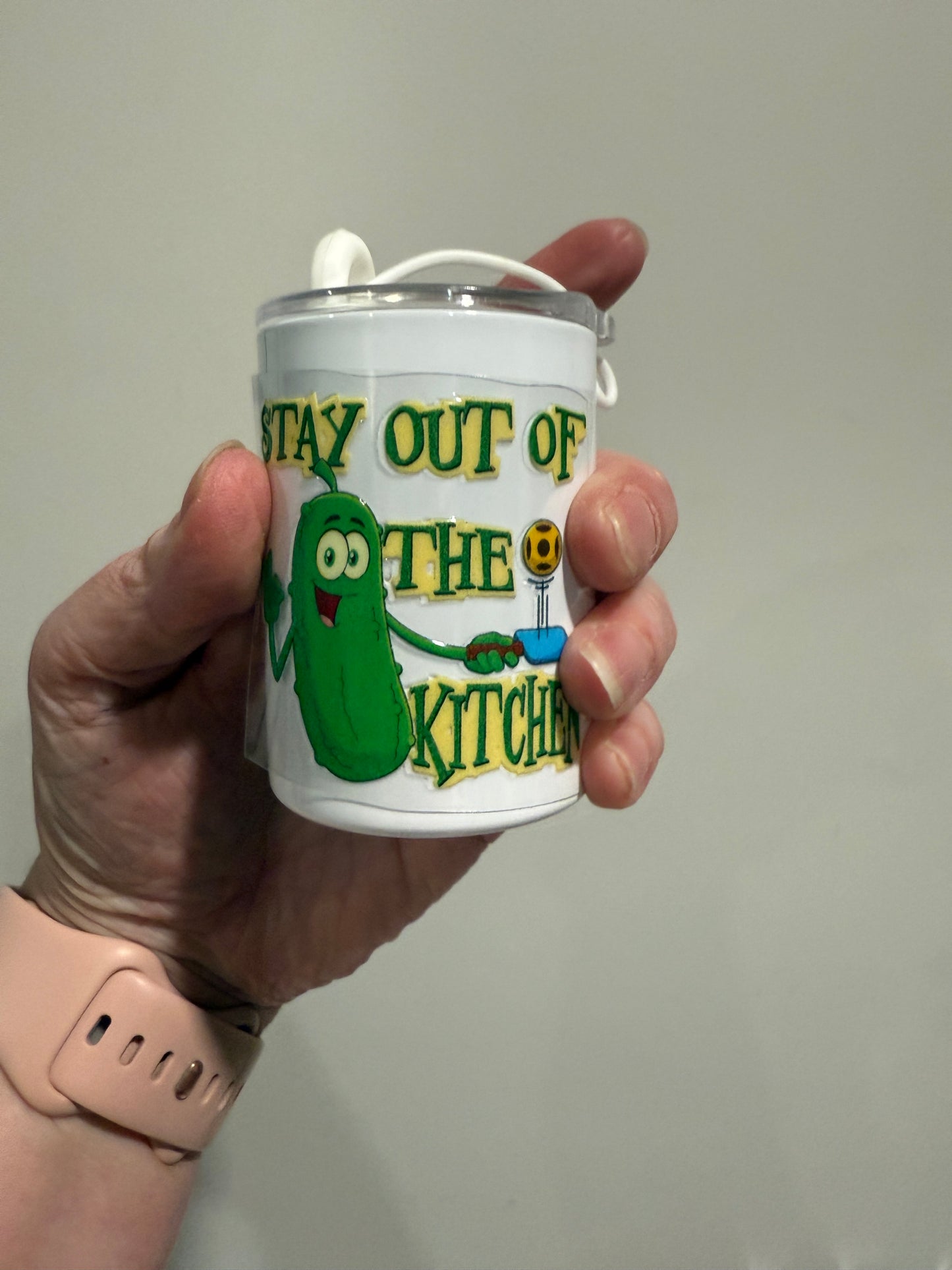 Pickleball Shot Glass UV DTF Decal