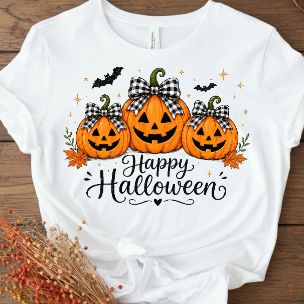 Happy Halloween Ready To Press DTF Print