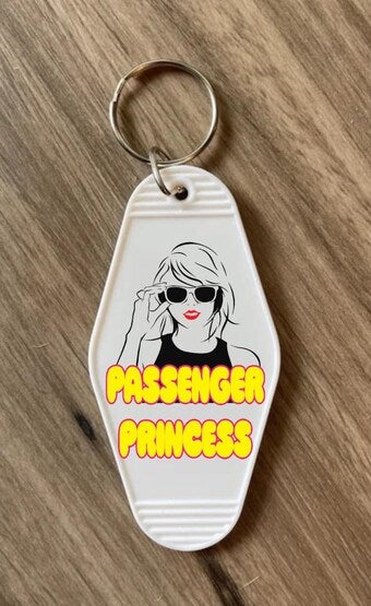 Keychain Passenger Swiftie UV DTF Decal