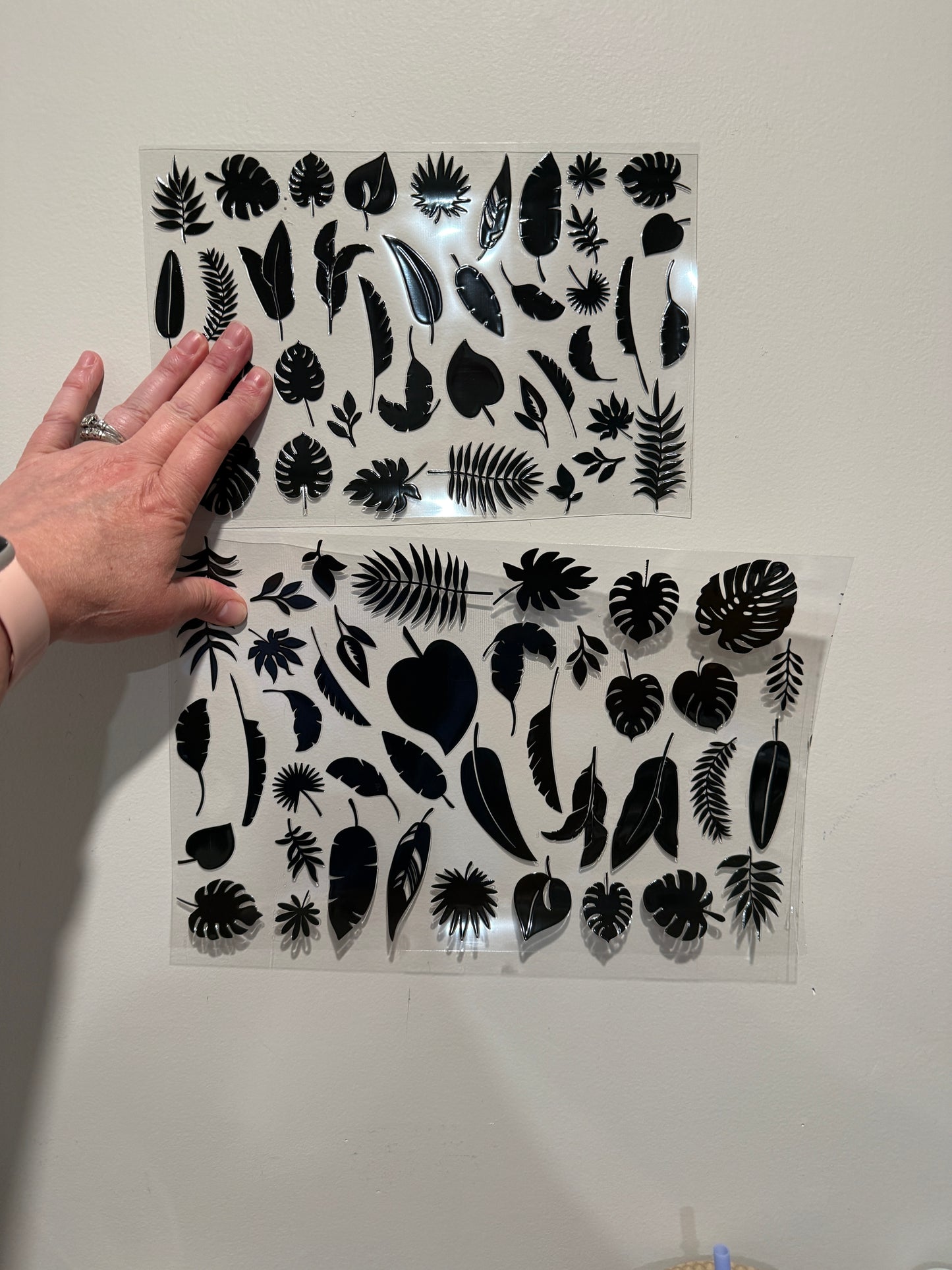 21 Large Tropical Leaves Clip Sheet - This sheet is intended to be cut up and placed using your own creative style. (Copy)