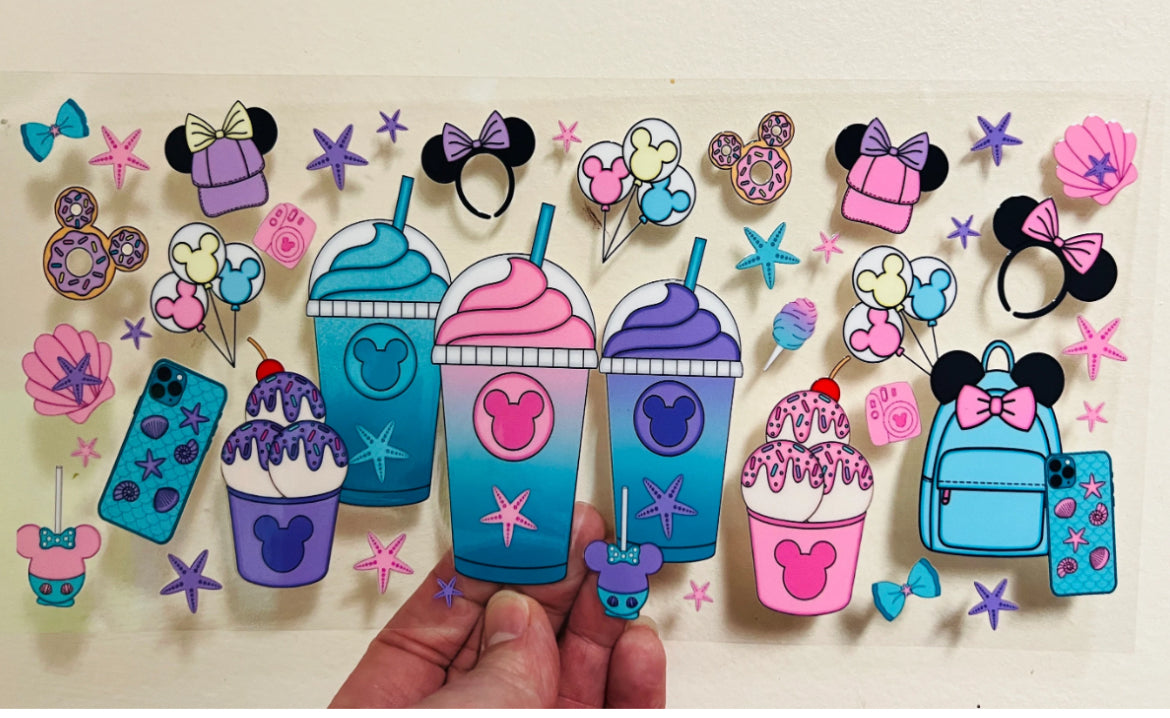 Y6 Here For The Snacks UV DTF Wrap