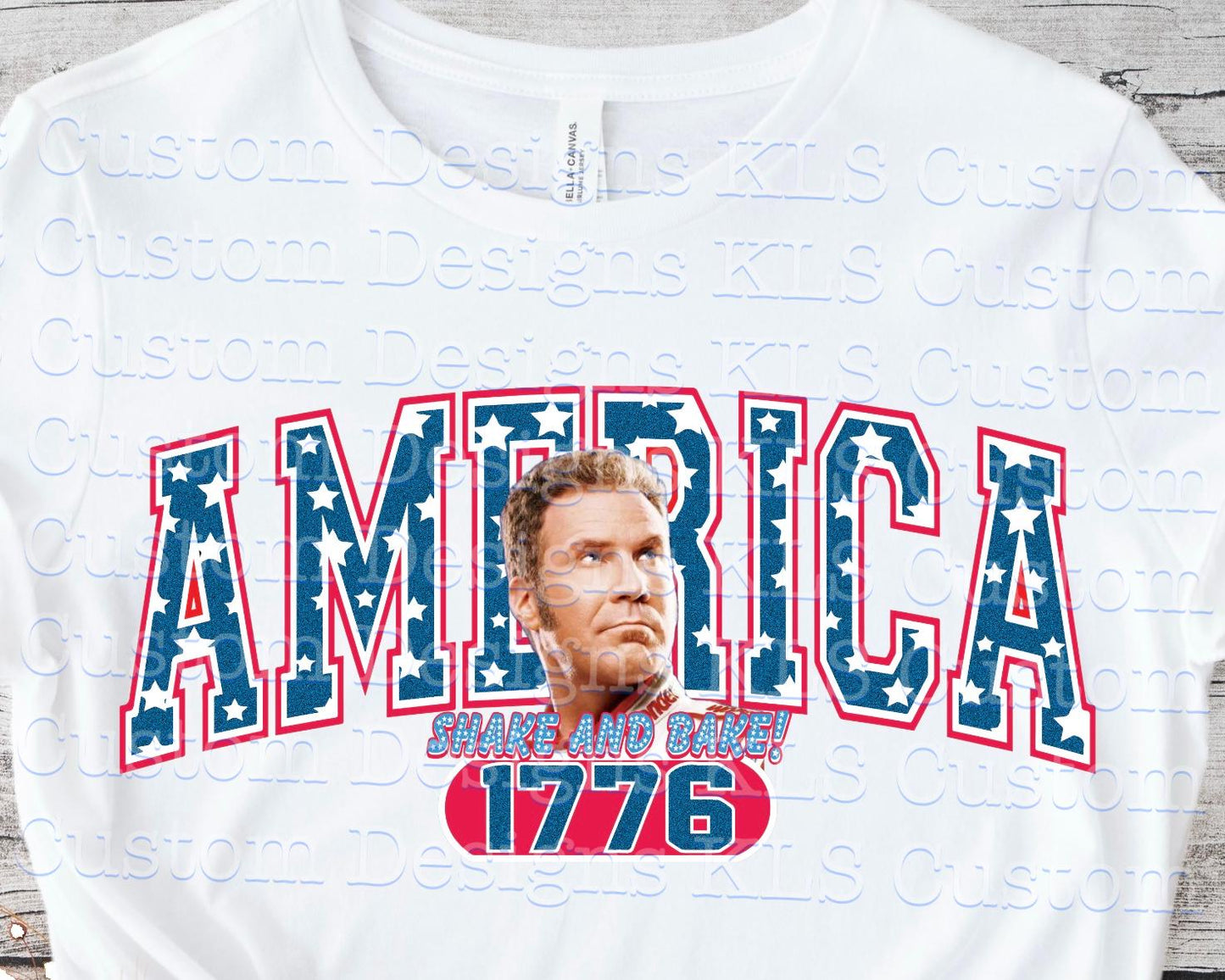 America Shake And Bake Ready To Press DTF Print