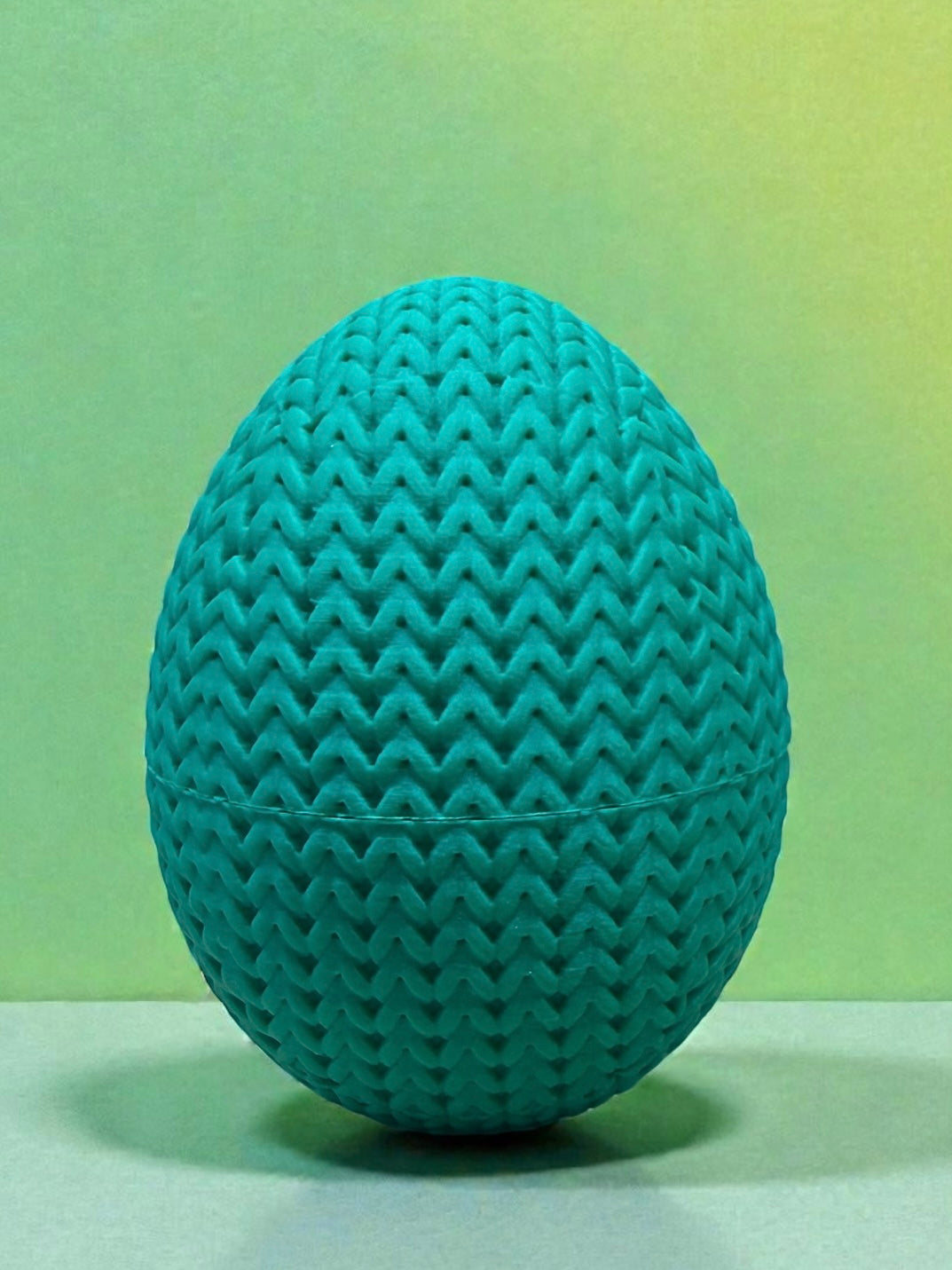 Faux Knitted Hideaway Egg Spring 3D Print Sets