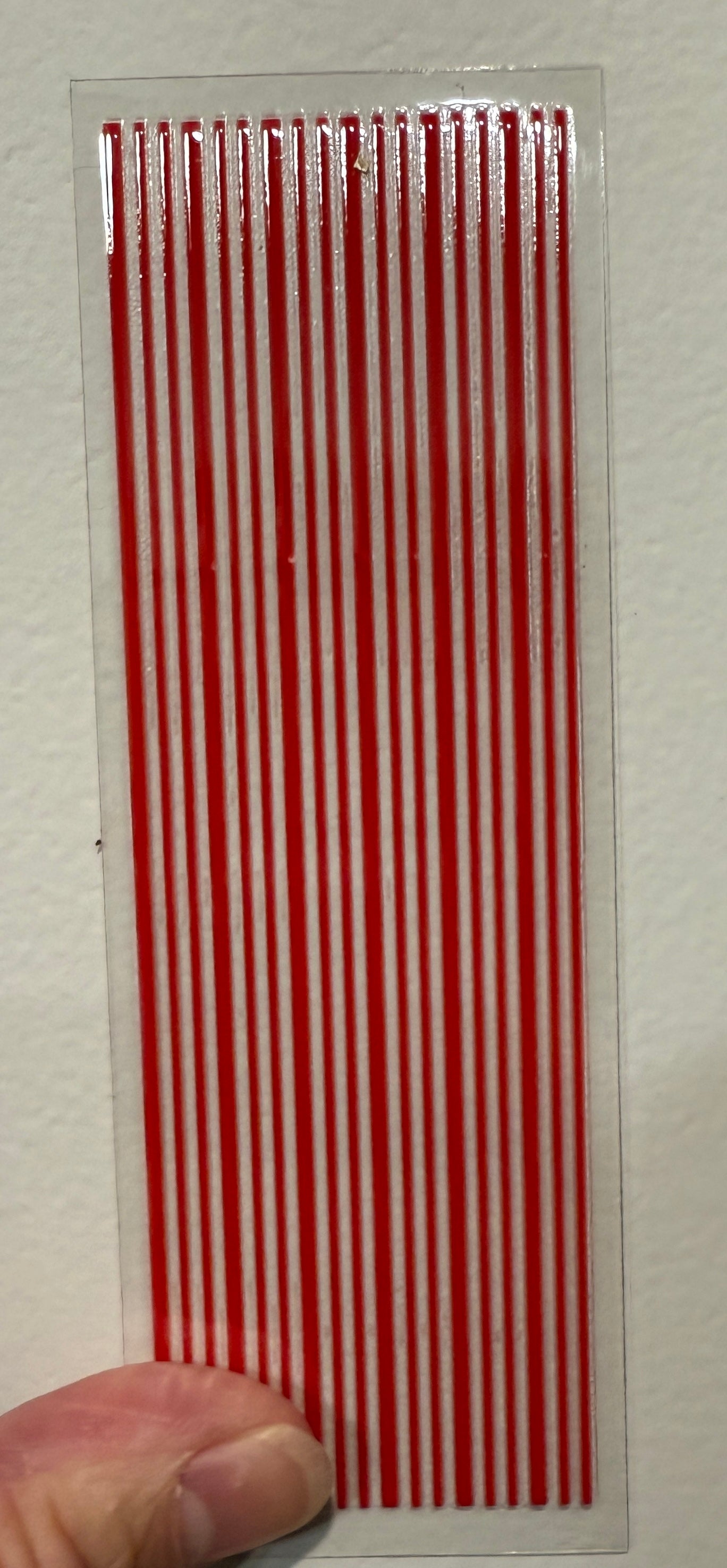 16P Peppermint Stripes UV DTF Pen Wrap