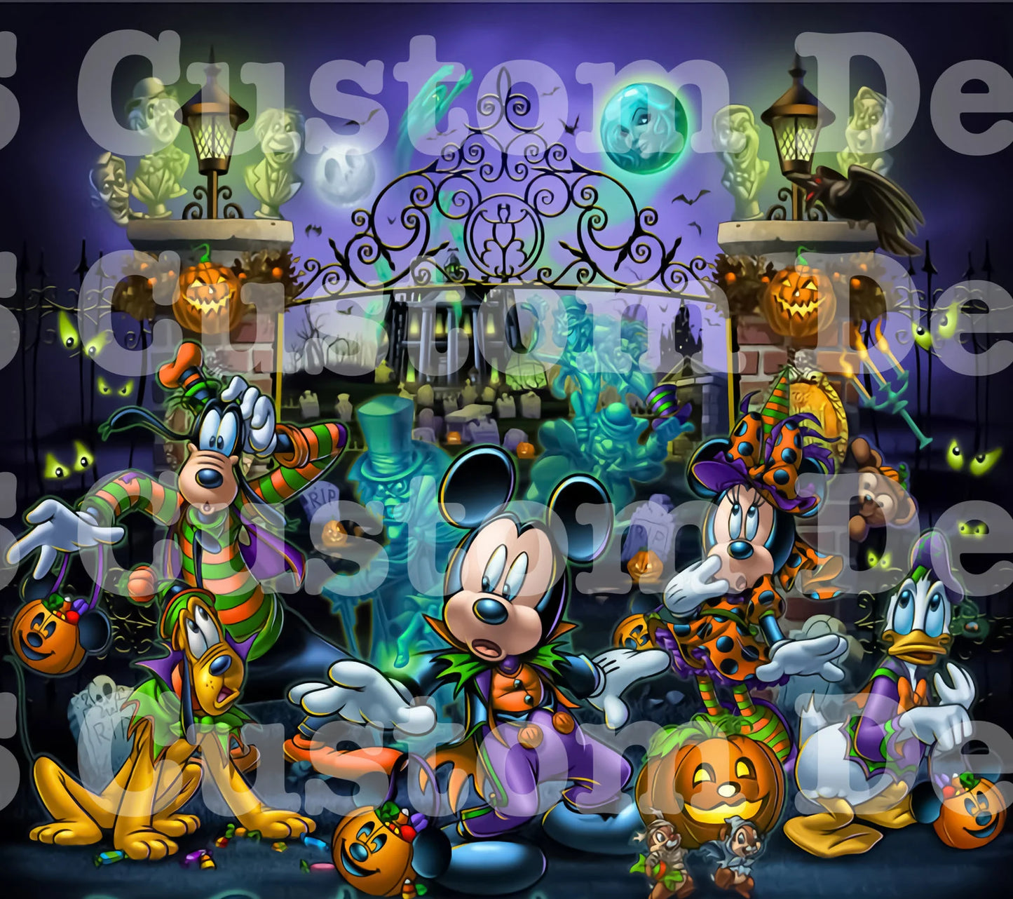 Halloween Mouse 20 Oz Skinny Permanent Vinyl