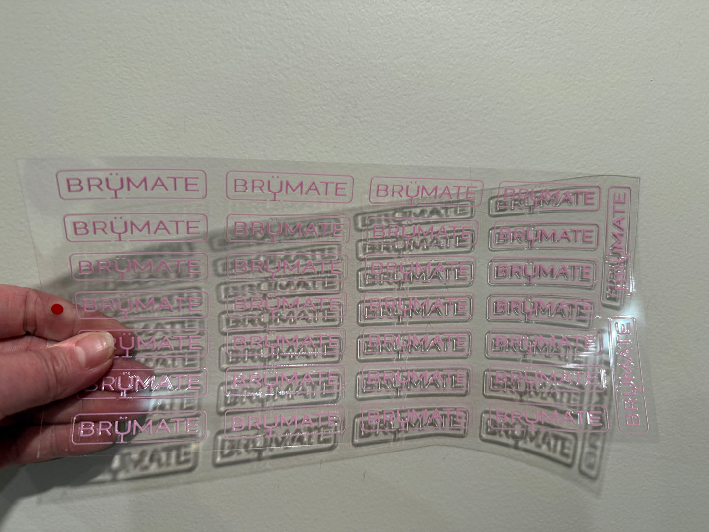 Y9 Br Logo Clip Sheet - Two to Three days lead time.