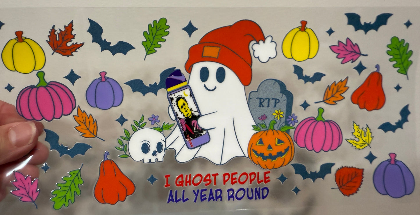 B1 Ghost People UV DTF Wrap