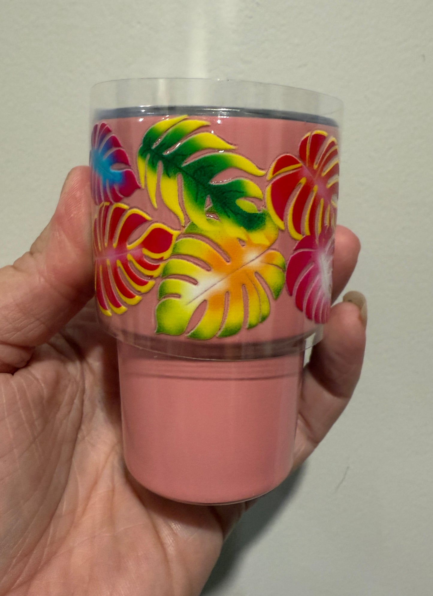 13G Colorful Monstera Leaves UV DTF Pen Wrap