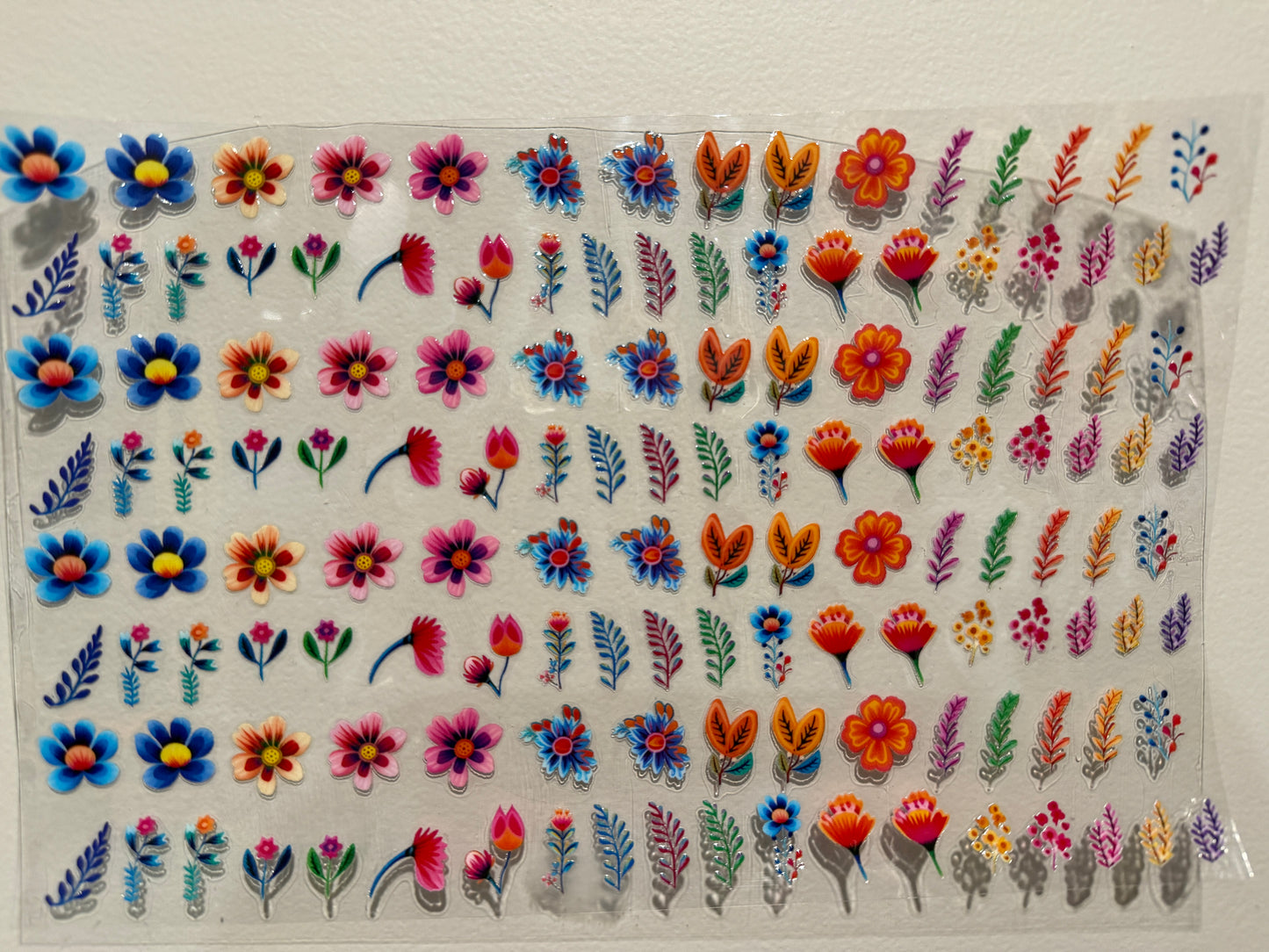 22R Summer Floral Clip Sheet - this sheet is intended to be cut up and placed using your own creative style. (Copy)