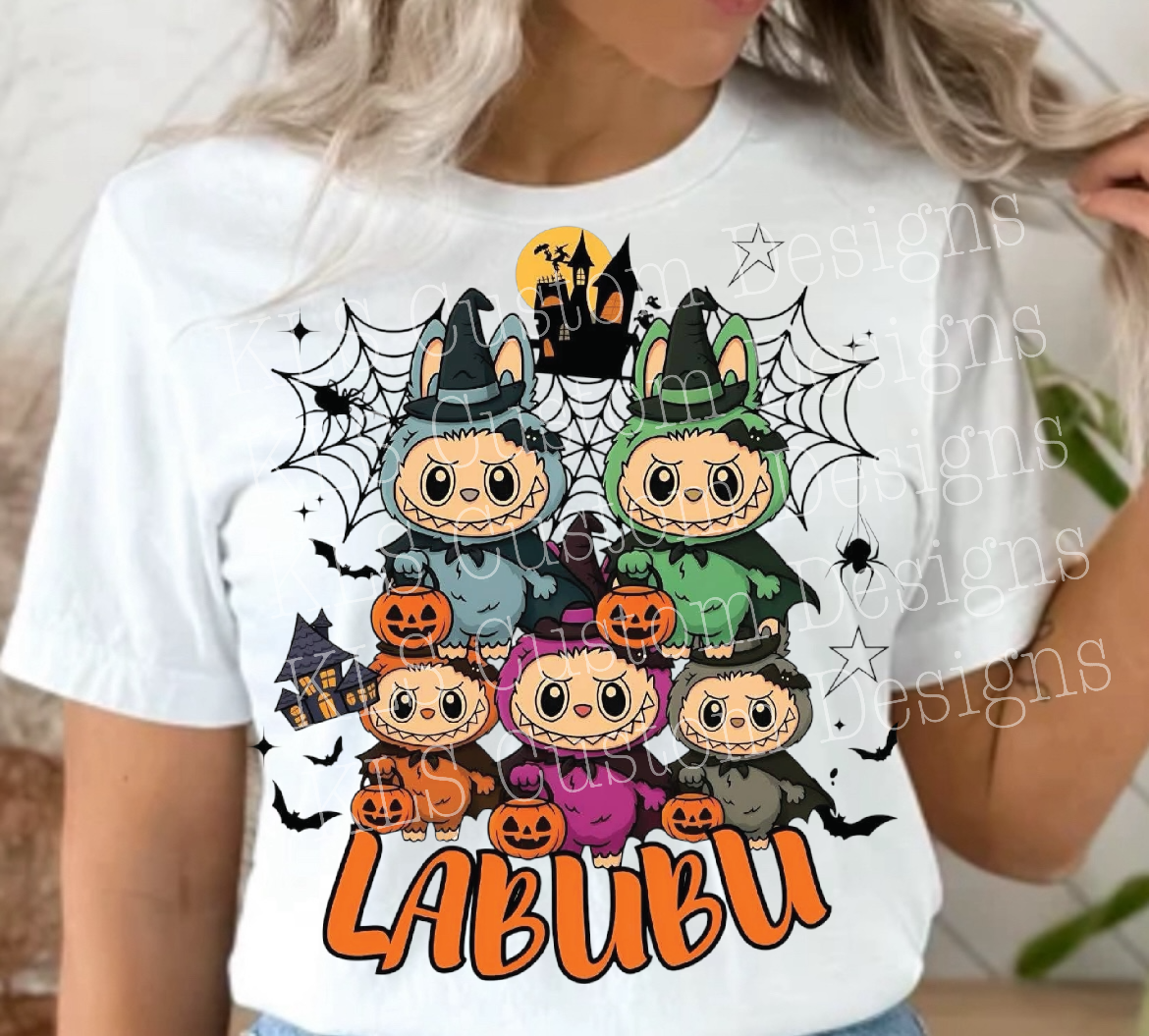 Halloween Lab Characters Ready To Press DTF Print