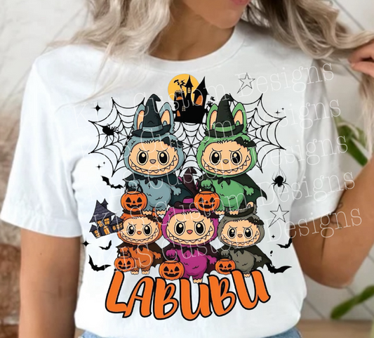 Halloween Lab Characters Ready To Press DTF Print