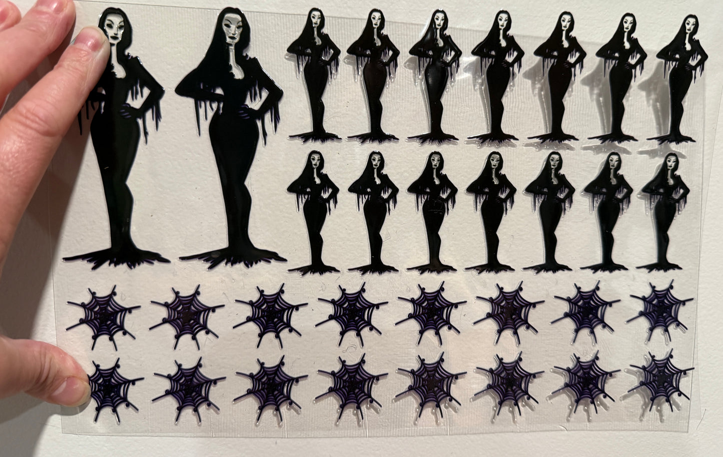 Gothic Matriarch Clip Sheet - this sheet is intended to be cut up and placed using your own creative style.