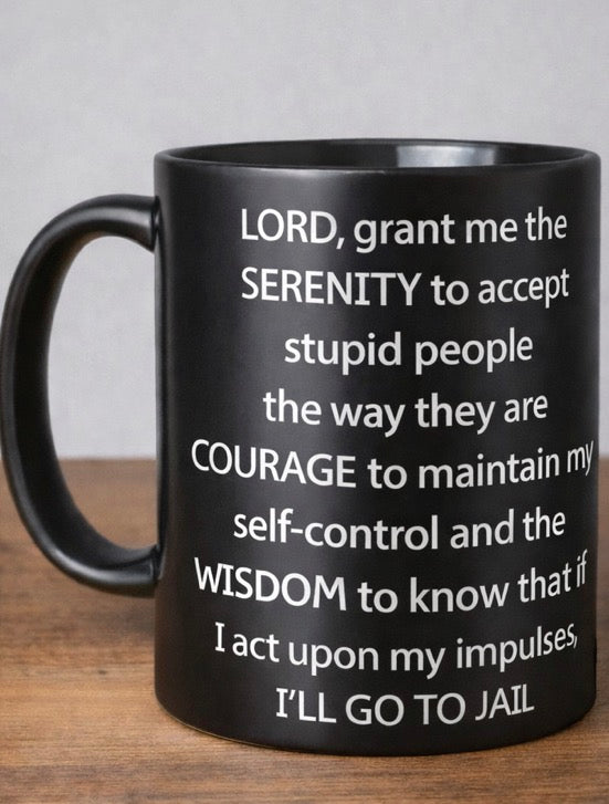Serenity 4” Tall UV DTF Decal
