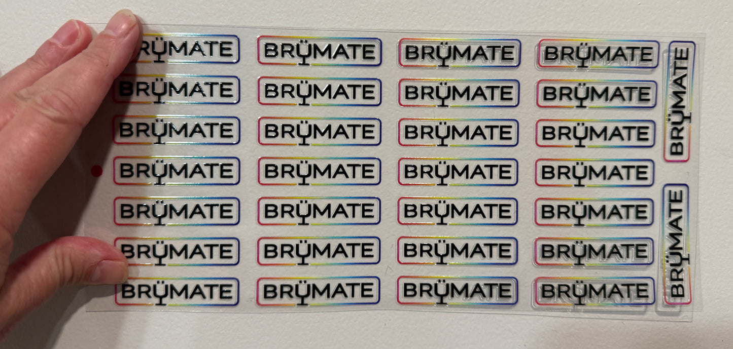 Y9 Br Logo Clip Sheet - Two to Three days lead time.