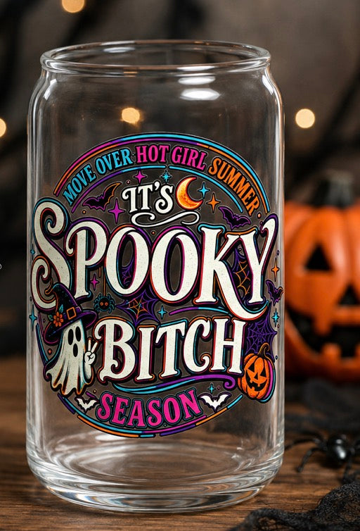 Spooky Bitch 4” Tall Decal
