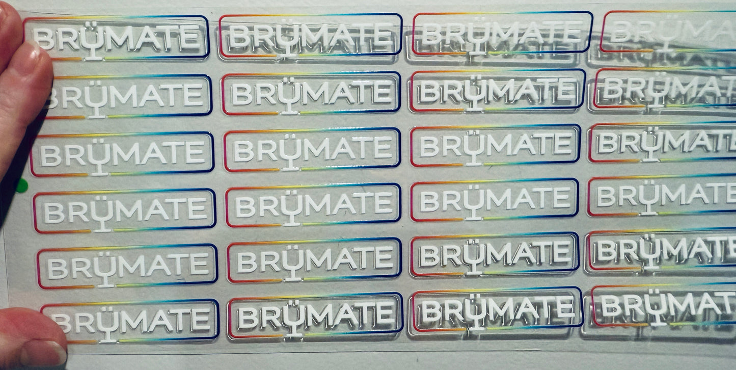 Y9 Br Logo Clip Sheet - Two to Three days lead time.