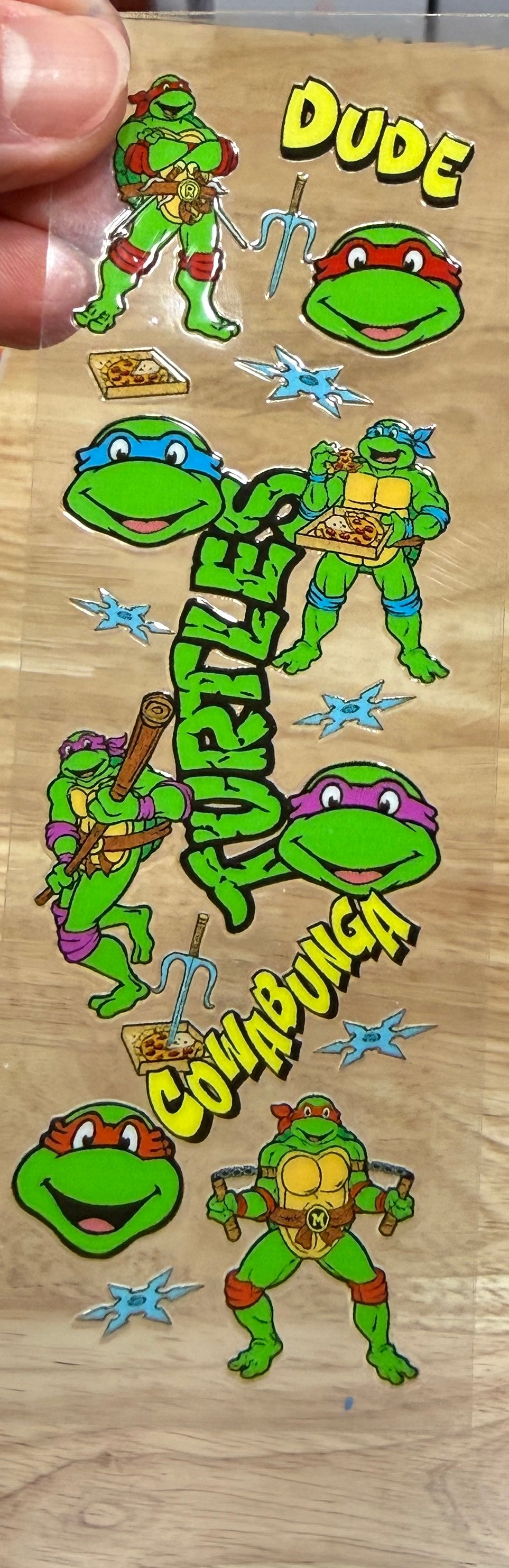 12R Fun Turtles UV DTF Pen Wrap