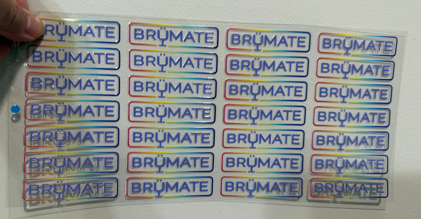 Y9 Br Logo Clip Sheet - Two to Three days lead time.