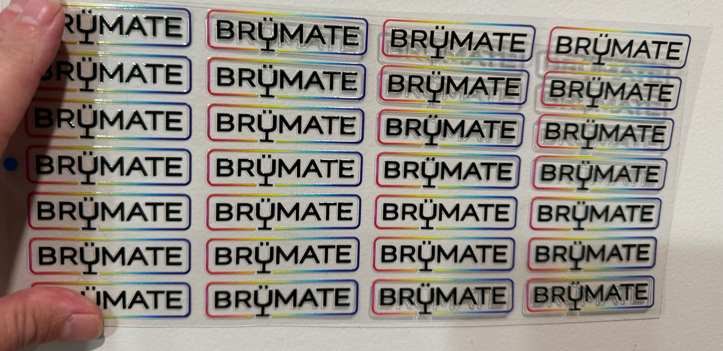 Y9 Br Logo Clip Sheet - Two to Three days lead time.