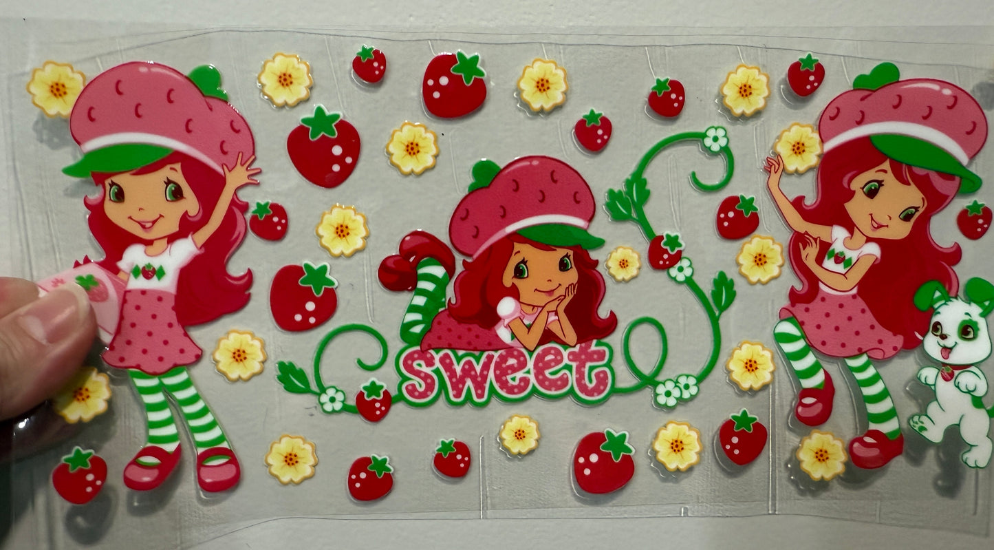P8 Sweet Strawberry UV DTF Wrap