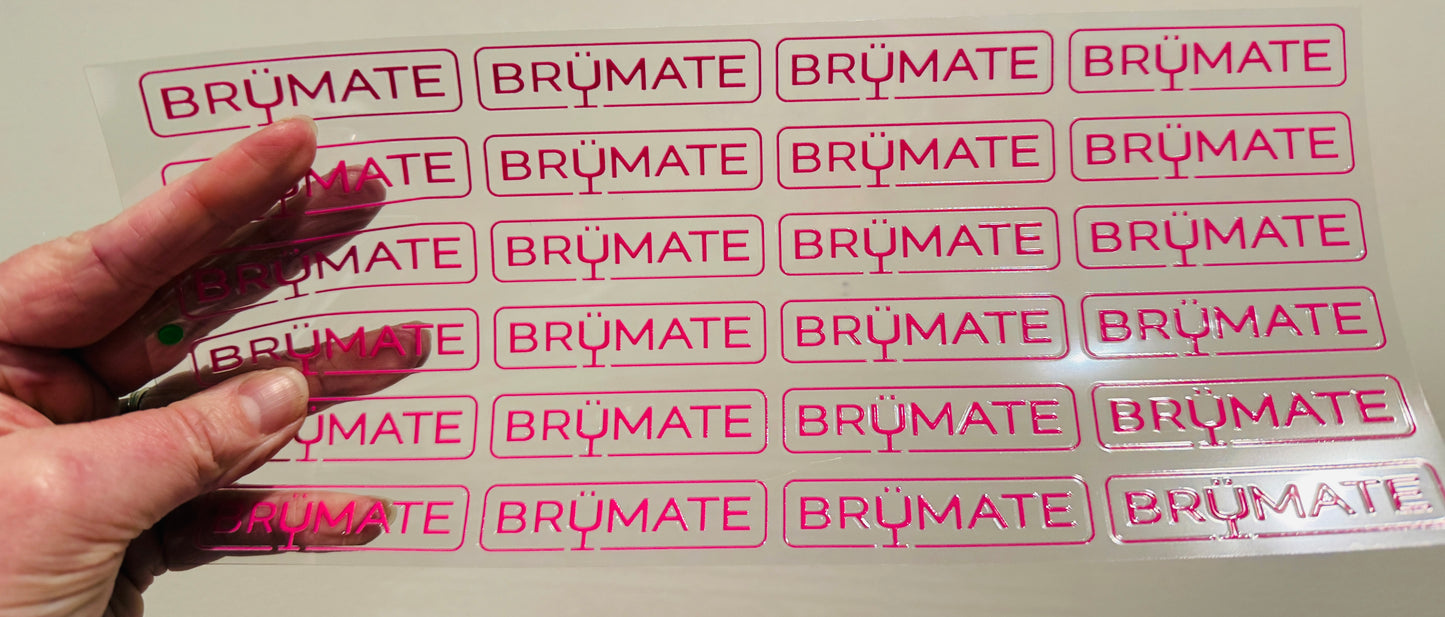 Y9 Br Logo Clip Sheet - Two to Three days lead time.