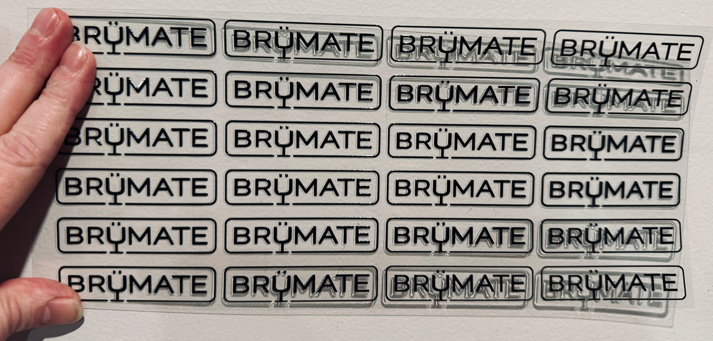 Y9 Br Logo Clip Sheet - Two to Three days lead time.
