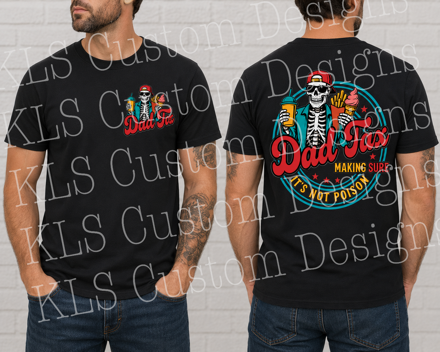 Dad Tax Ready To Press DTF Print