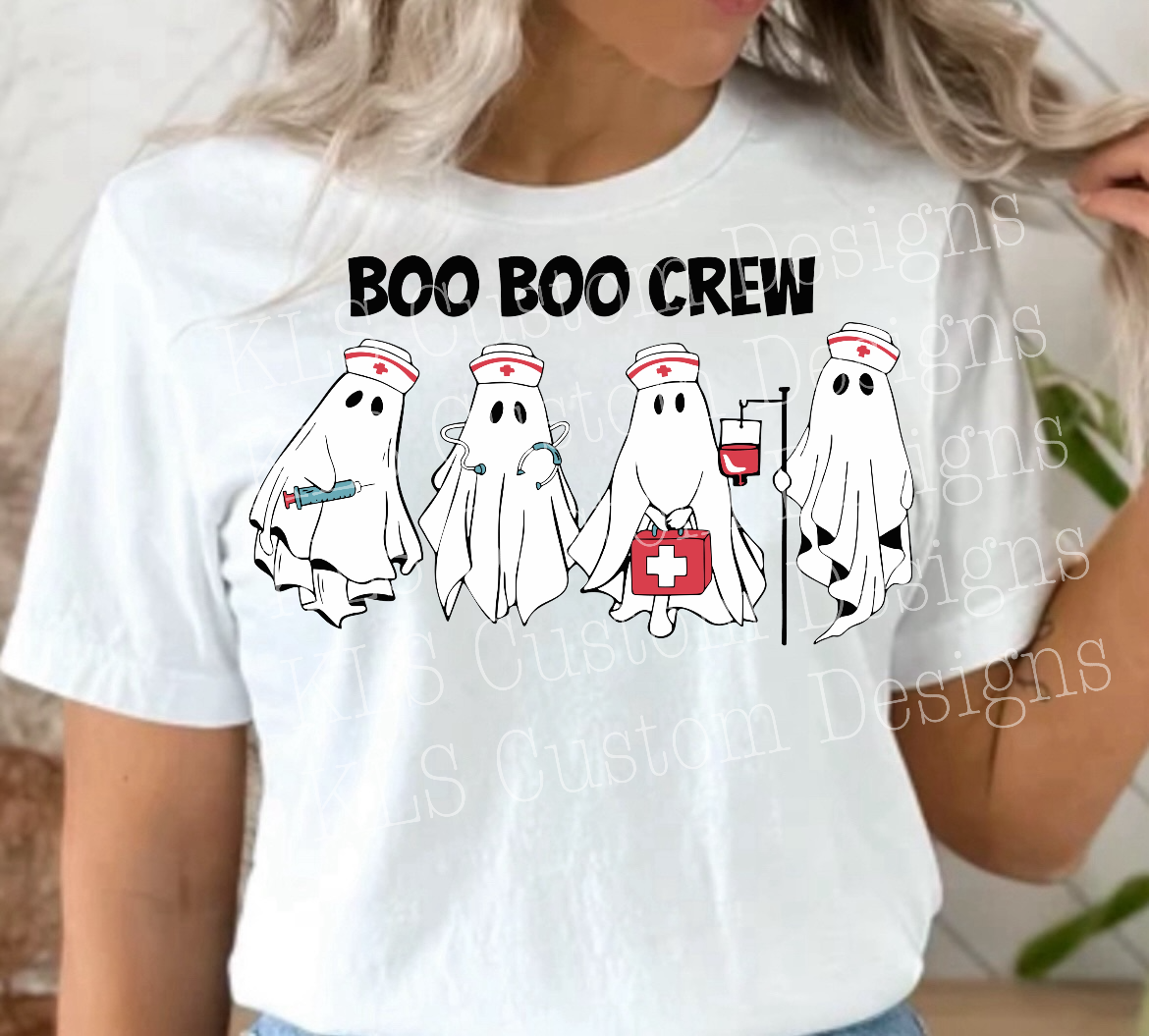 Boo Boo Crew Nurse Ready To Press DTF Print
