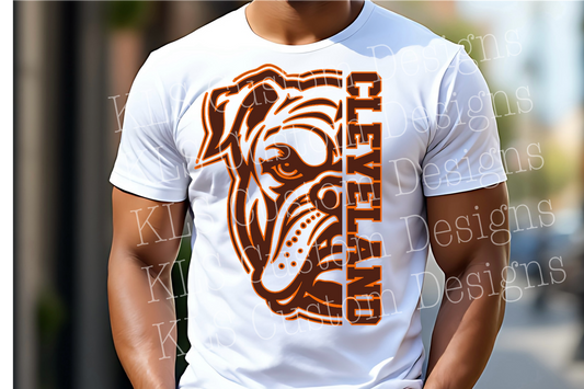 Cleveland Ready To Press DTF Print