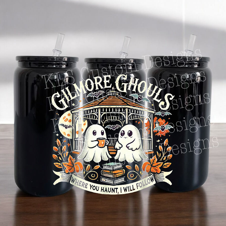 20Y Gilmore Ghouls 4” Tall UV DTF Decal