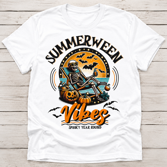 Summerween Vibes Ready To Press DTF Print