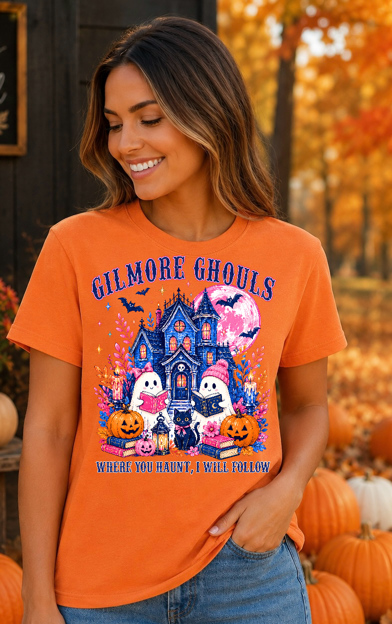 Gilmore Ghouls House Ready To Press DTF Print