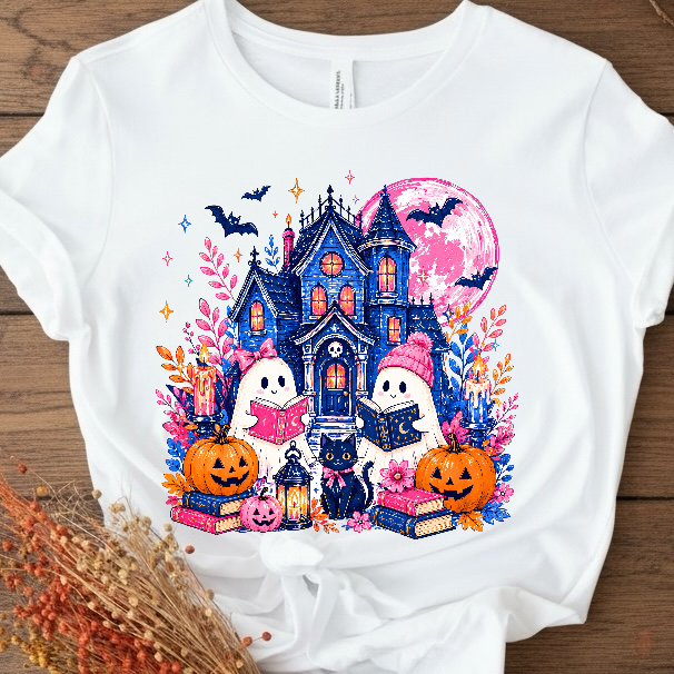 Gilmore Ghouls House Ready To Press DTF Print