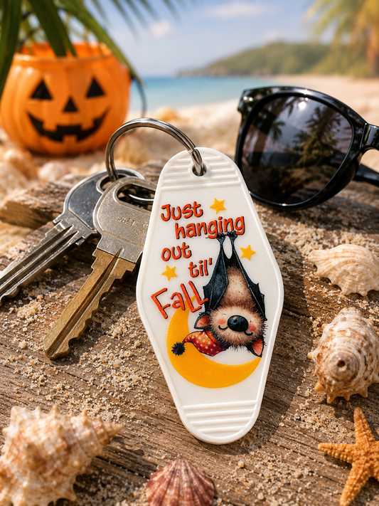 Keychain Hanging Till Fall UV DTF Decal