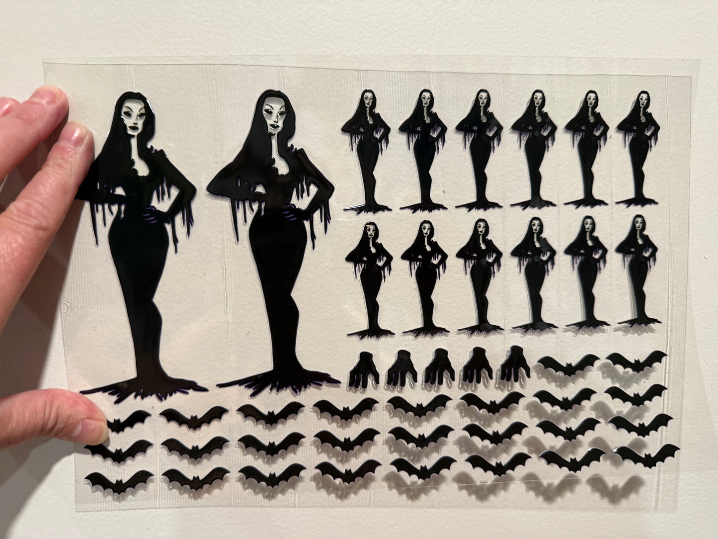 Gothic Matriarch Clip Sheet - this sheet is intended to be cut up and placed using your own creative style.