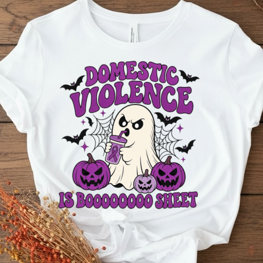 Domestic Violence Ready To Press DTF Print