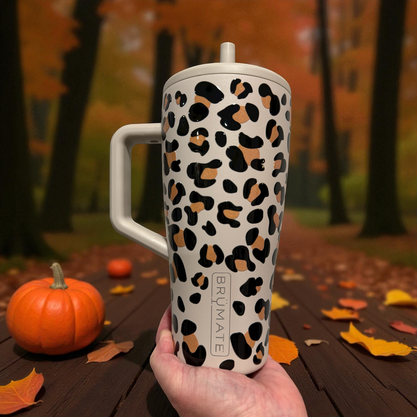 22B Leopard Print Clip Sheet - this sheet is intended to be cut up and placed using your own creative style.