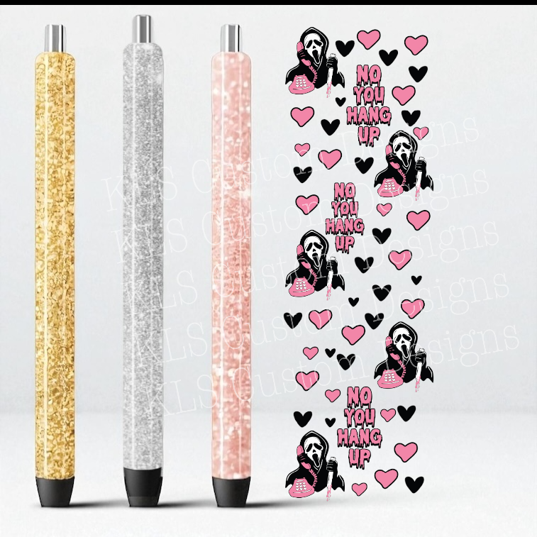 26R Hang Up Hearts UV DTF Pen Wrap