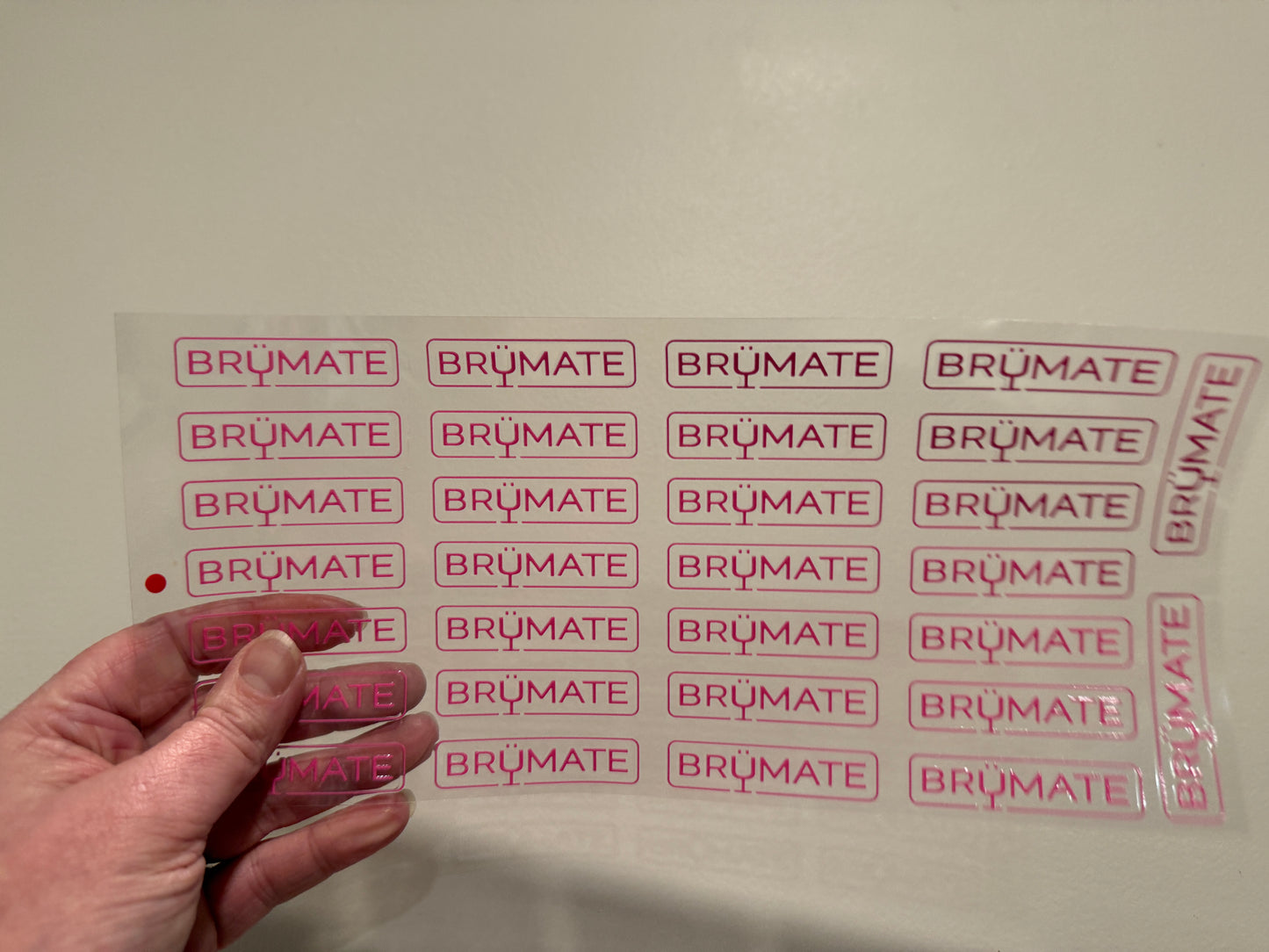 Y9 Br Logo Clip Sheet - Two to Three days lead time.